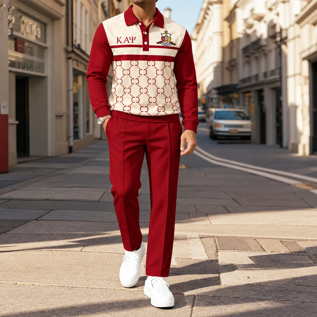 PREMIUM LONG POLO & PANTS SET ALK YPT KAP 0810261