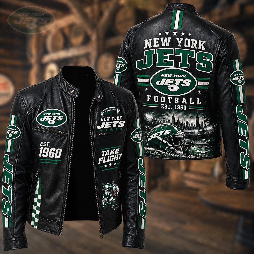 LEATHER JACKET TULT NTH NYJE 1210263