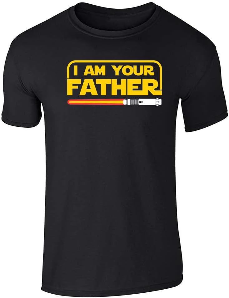 Pop Threads I Am Your Father Funny Dad Gift for Dad Family Graphic Tee T-Shirt for Men