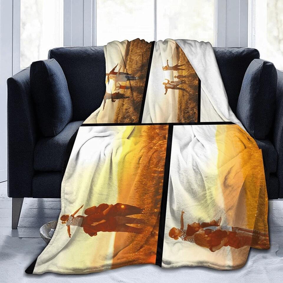 Custom Blanket with Photo Text Personalized Bedding Throw Blankets Customized Flannel Fleece Blankets for Family Birthday Wedding Gift