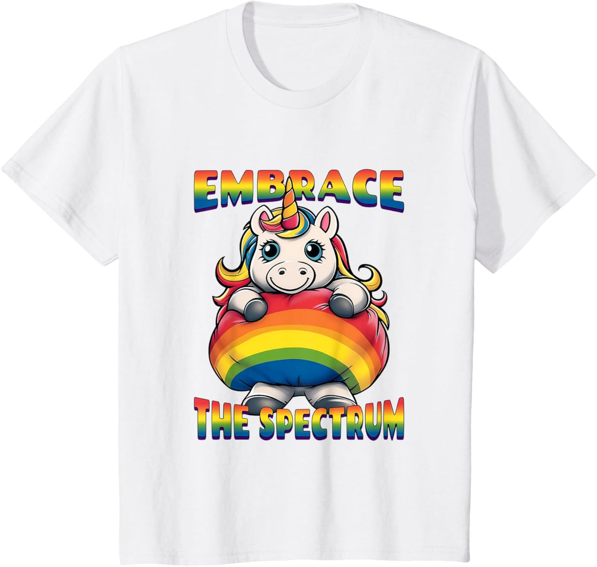 Embrace the Spectrum: Autism Awareness Unicorn
