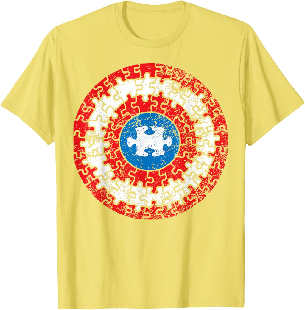 Autism Awareness Captain Shirt Support Autistic Superkid