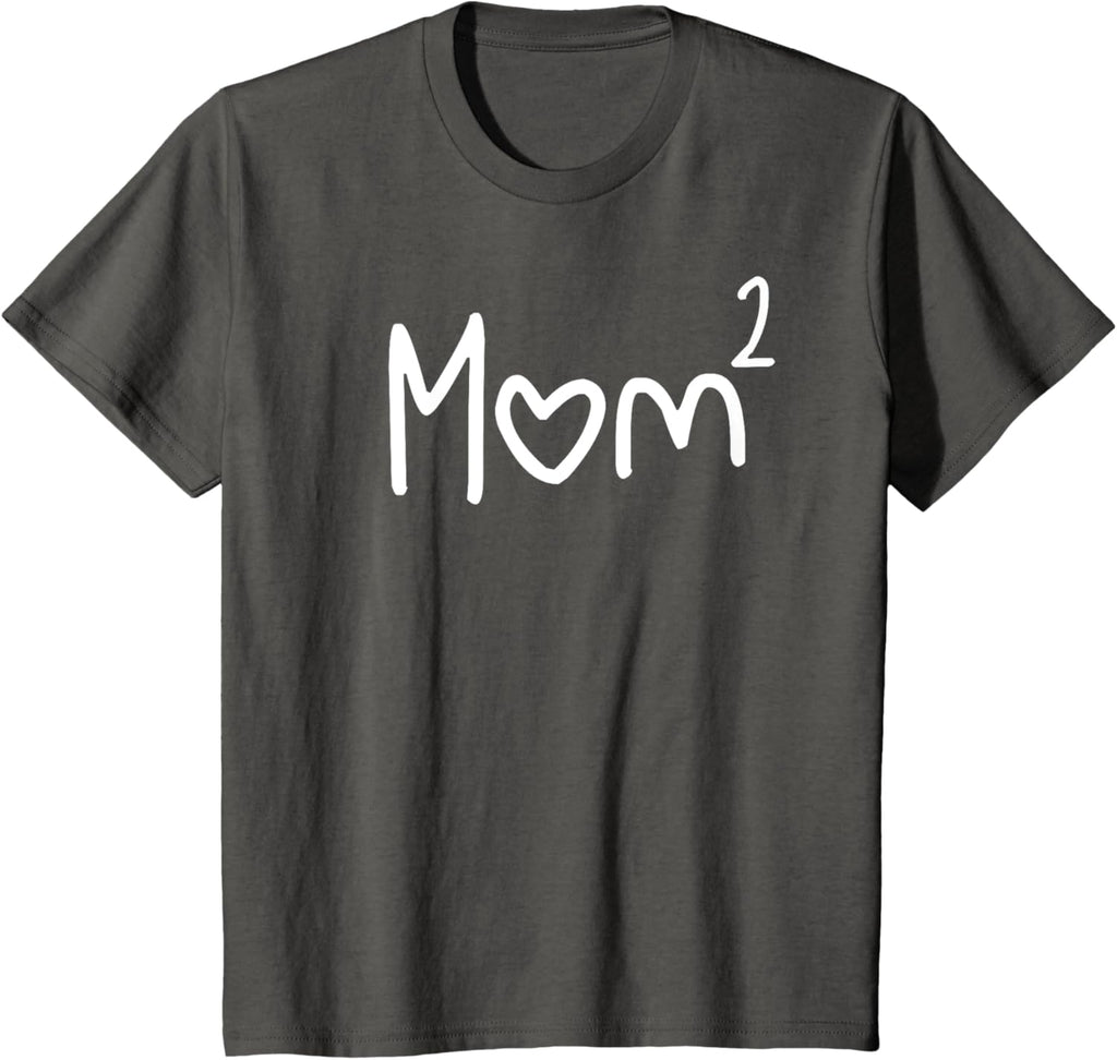 Mom Of Two Kid Mother Day Shirt Mom 2 Squared Mommy Shirt
