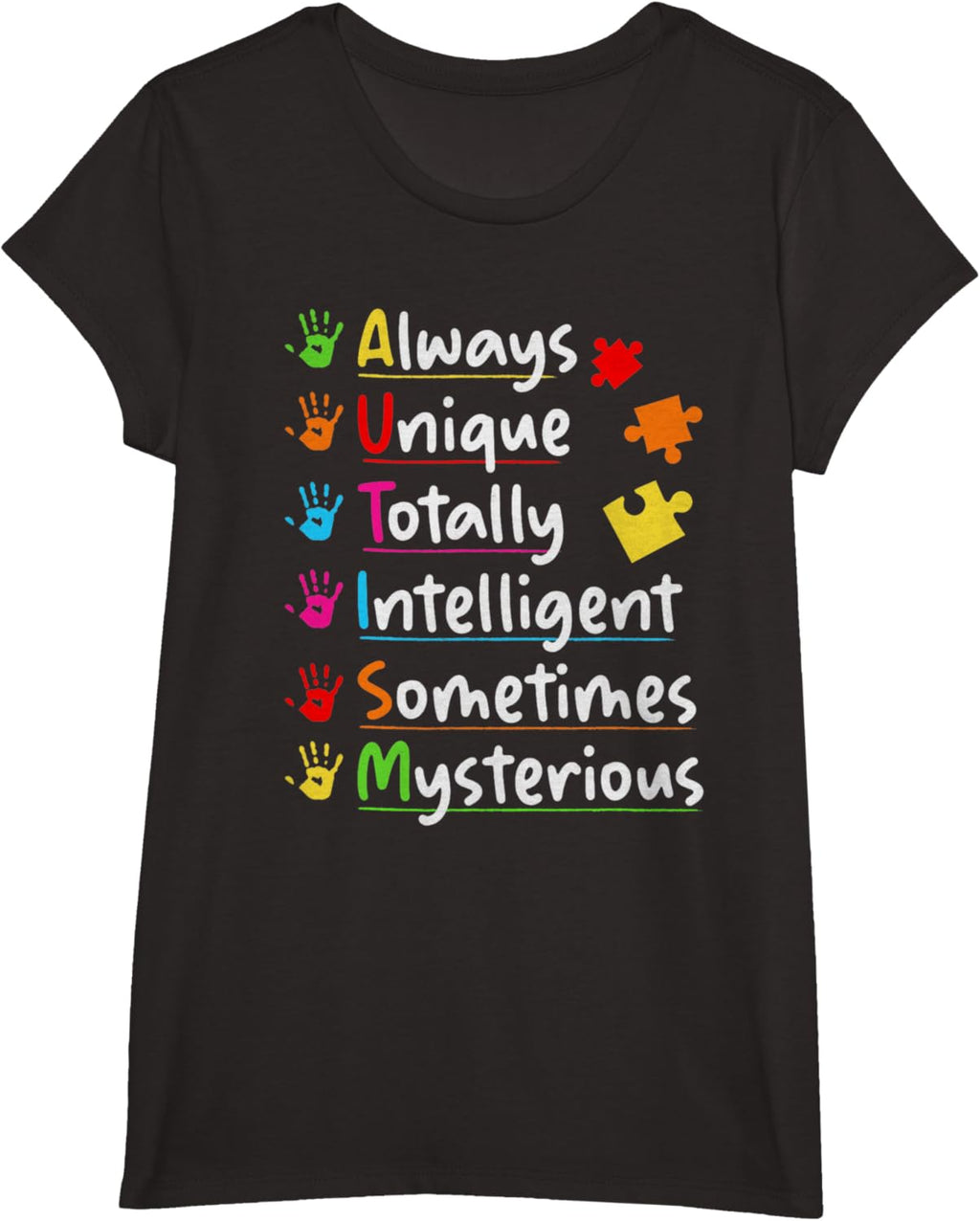 Always Unique Autism Awareness Totally Intelligent Kids