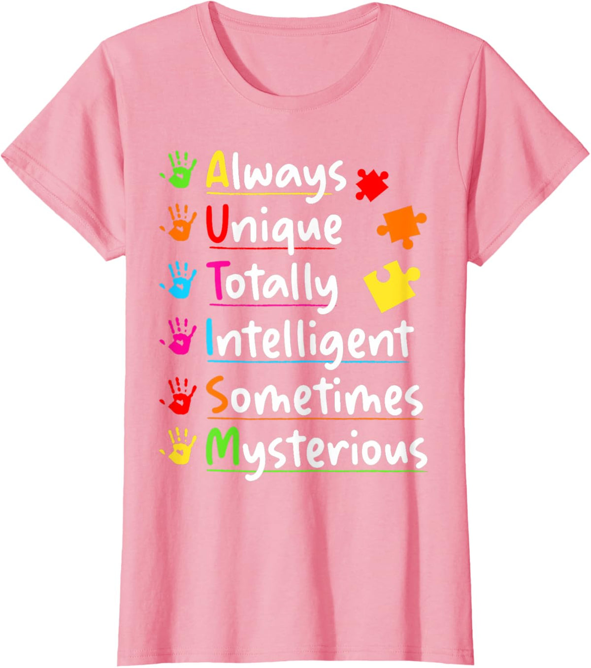 Always Unique Autism Awareness Totally Intelligent Kids