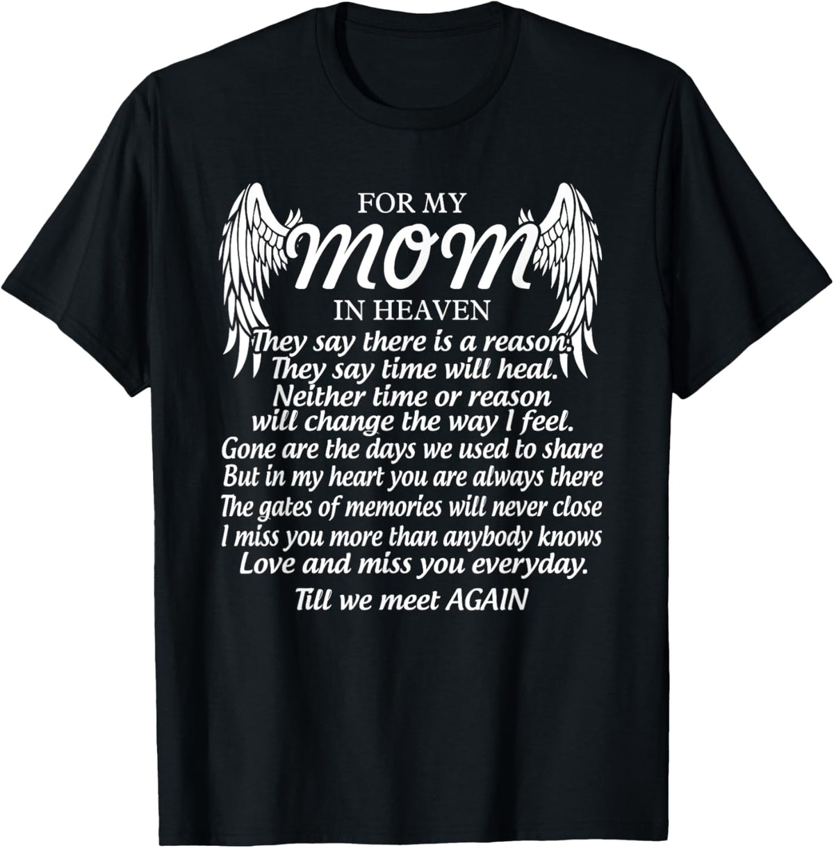 For My Mom In Heaven Love My Mom So Much Missing Mother Day