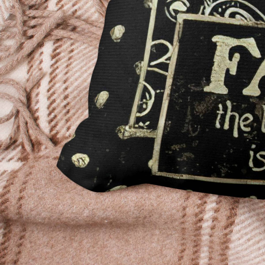 Family Quote Pillow