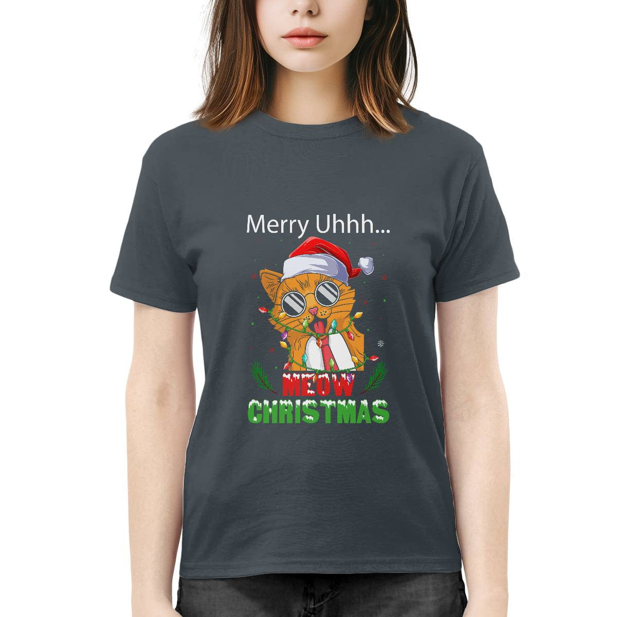 Merry Meow Christmas T-shirt
