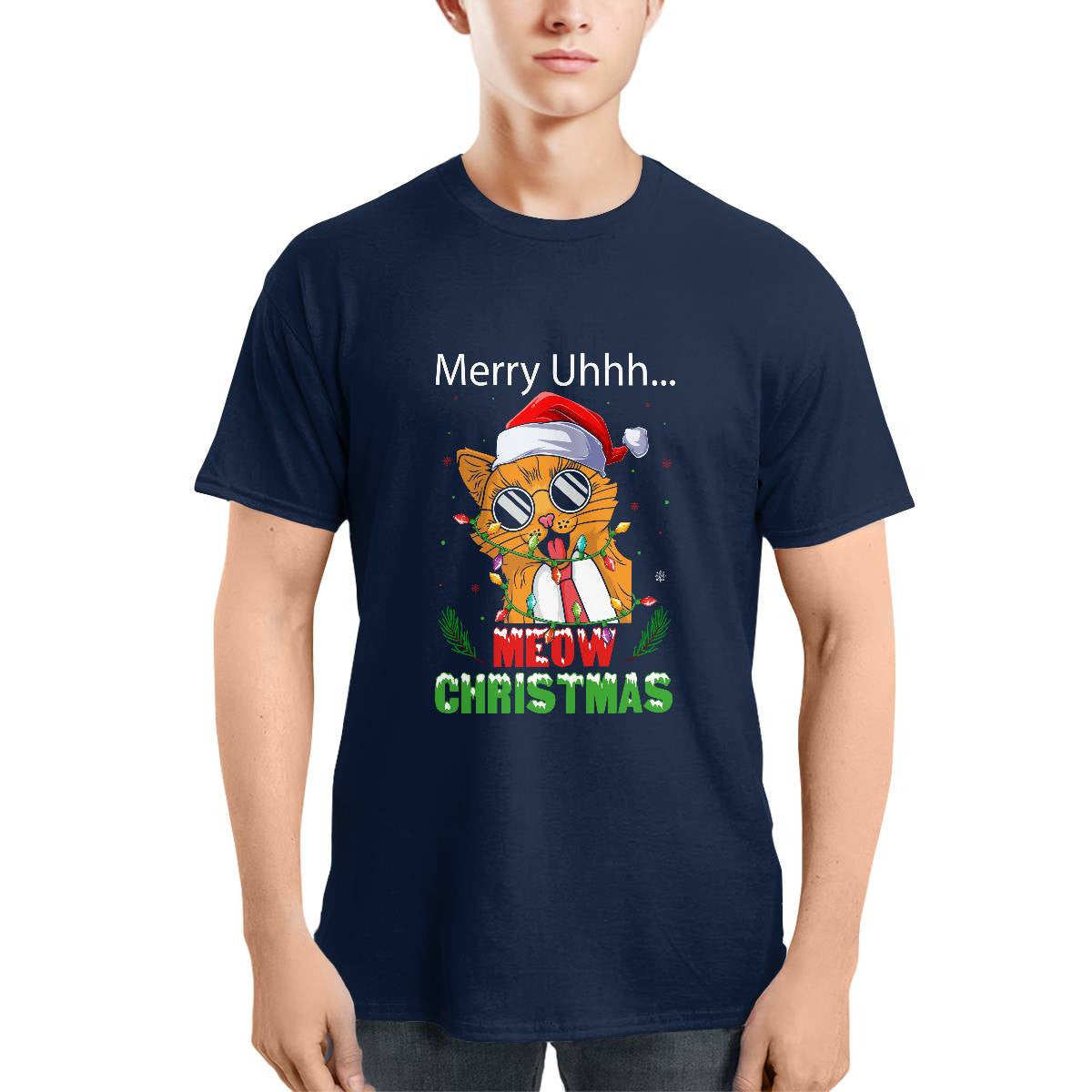 Merry Meow Christmas T-shirt